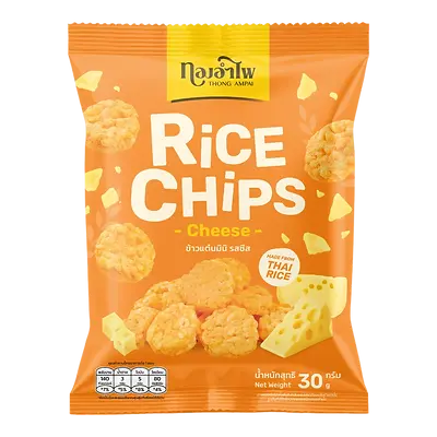Thong Ampai Rice Chips Cheese Flavor Thai Snack T.webp