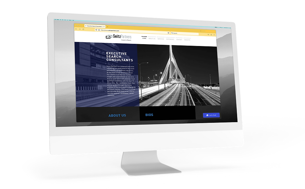 Seitz Partners Website Design and Development Samples