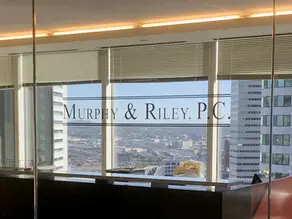 Murphy & Riley, P.C. Window Sign