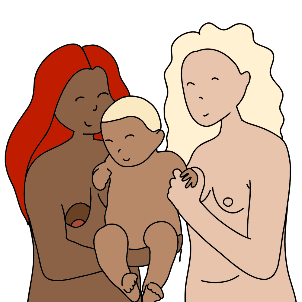 At Naked Birth, we are dedicated to providing inclusive and supportive birth education for all individuals, including those within the LGBTQ community. We believe that every person deserves to have access to accurate information, resources, and support, regardless of their sexual orientation or gender identity. We strive to create a safe and welcoming space where LGBTQ individuals and families can feel comfortable and celebrated. Our materials, illustrations, and content are designed to be inclusive, respectful, and representative of diverse experiences. We are committed to using inclusive language and imagery that reflects the beautiful diversity of families and birthing journeys. We recognise that each person's journey to parenthood is unique and that support is vital in navigating the complexities of birth and postpartum experiences. Whether you identify as LGBTQ or are an ally, we are here to provide the knowledge, resources, and community support you need to feel empowered