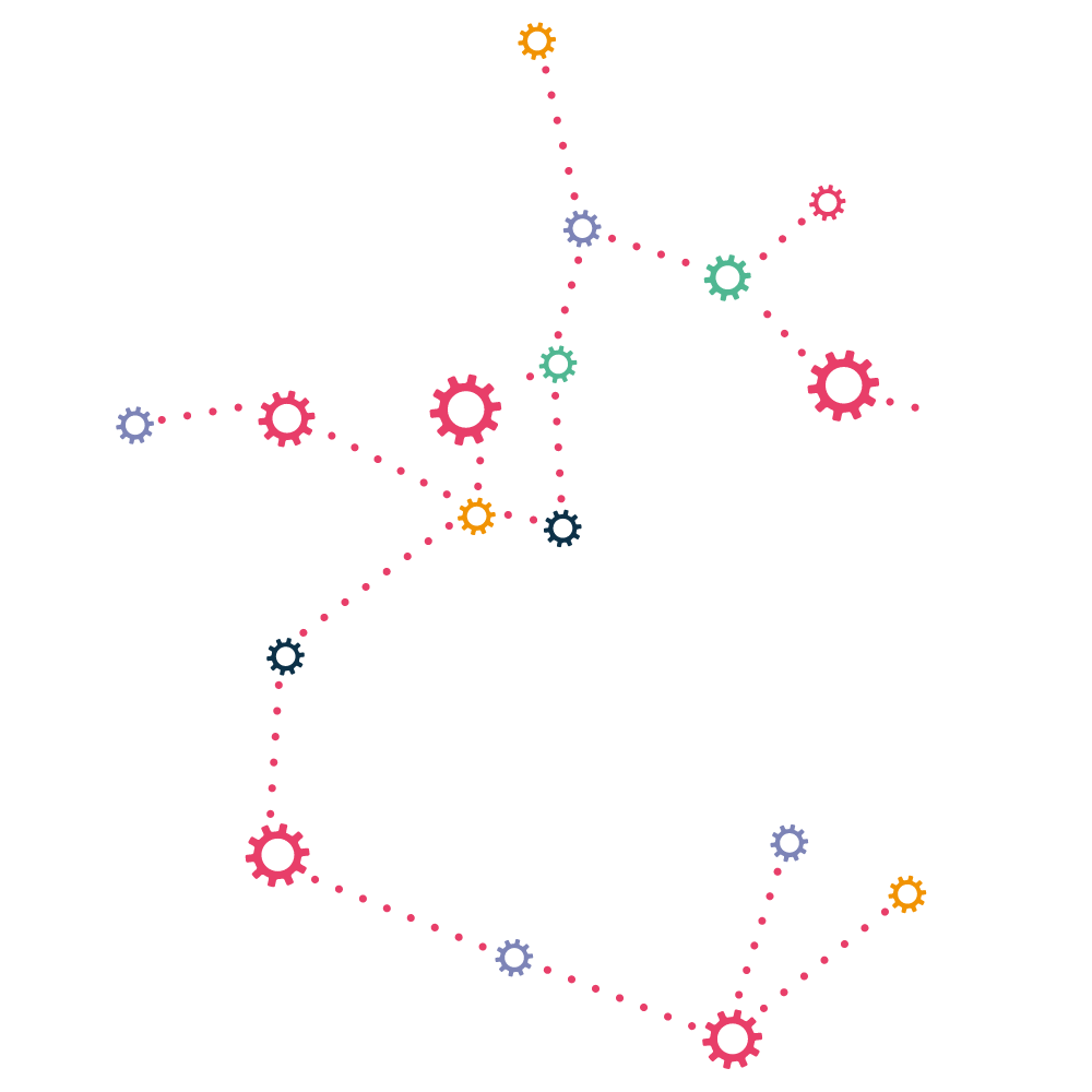 Cogs, decorative element
