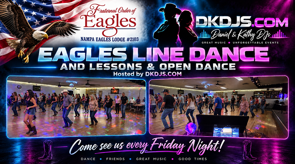 Nampa Eagles Line Dancing Friday Night