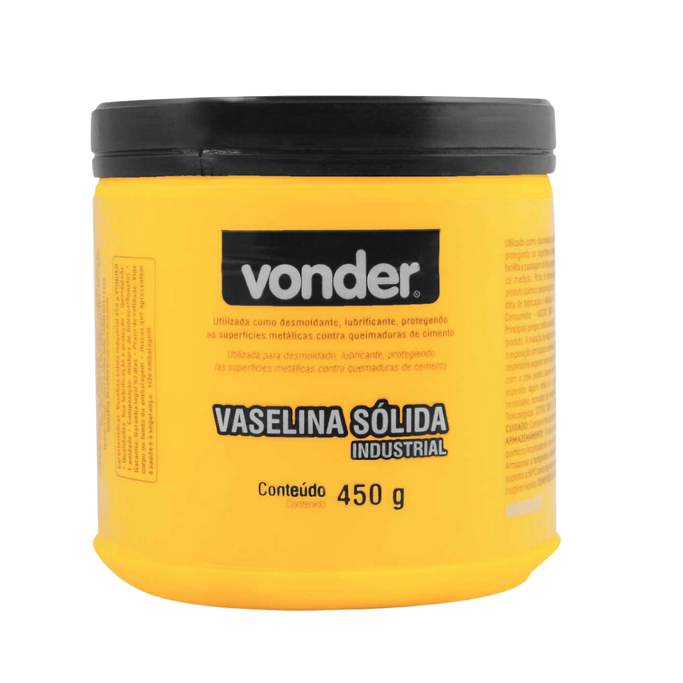 Vaselina Sólida Industrial, 450 g, VONDER