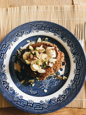 Hemp Banana Pancakes, Ella's Plantas