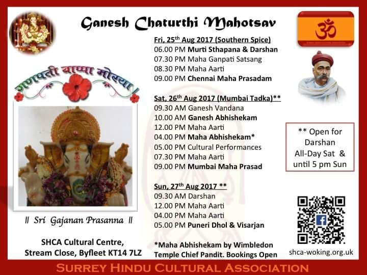 This event is kindly sponsored by our local business - Chennai Dosa