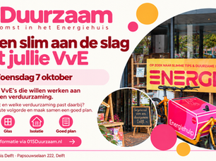 Same slim beginnen - Onderhoud en verduurzaming voor kleine VvE’s