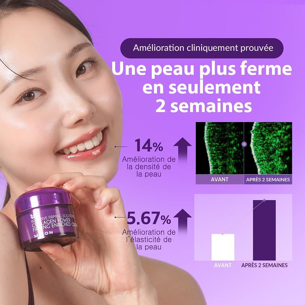 Miniature : Mizon Collagen Power Firming Enriched Cream : peau plus ferme en 2 semaines.