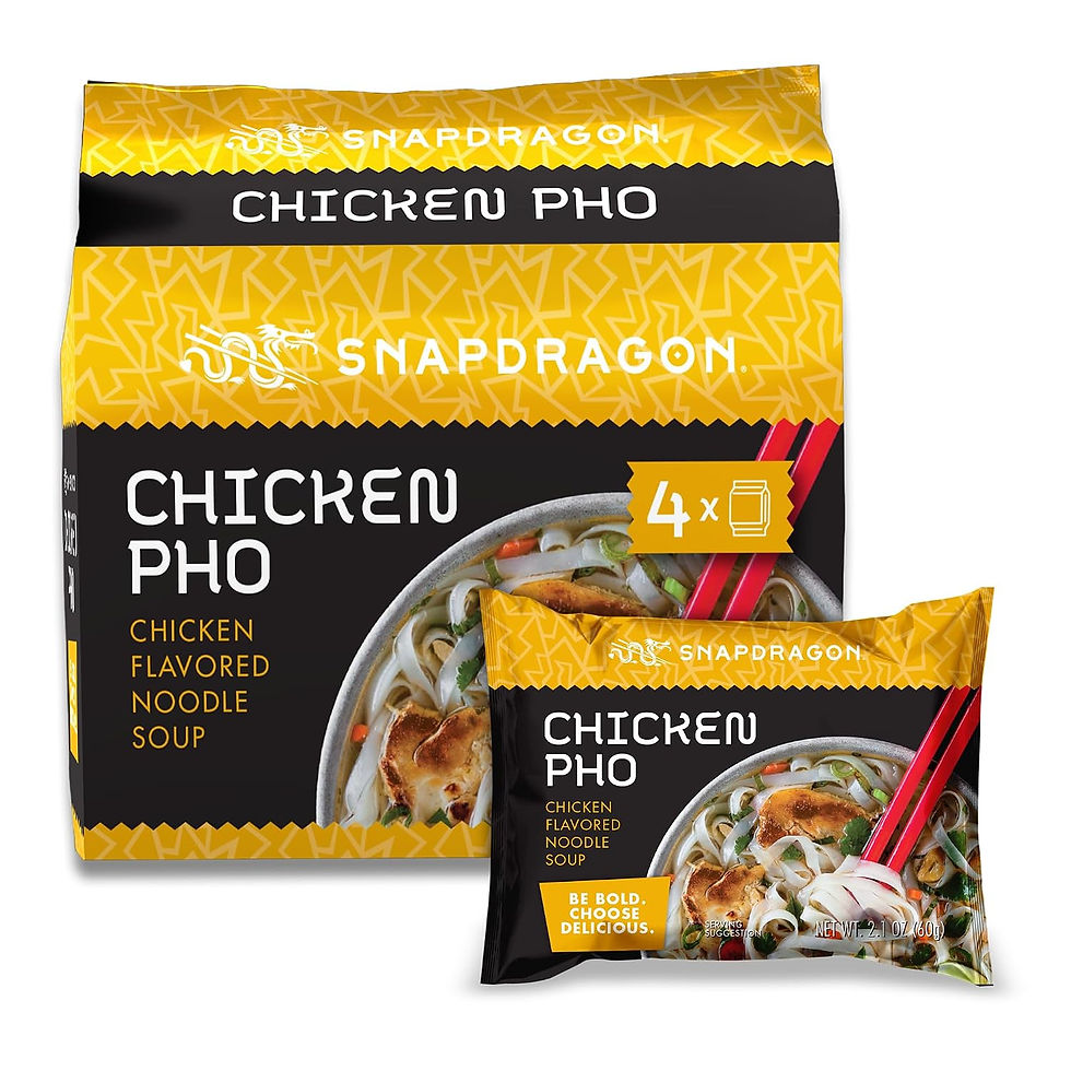 Thumbnail: Paquet de 4 bols de nouilles Snapdragon Pho au poulet