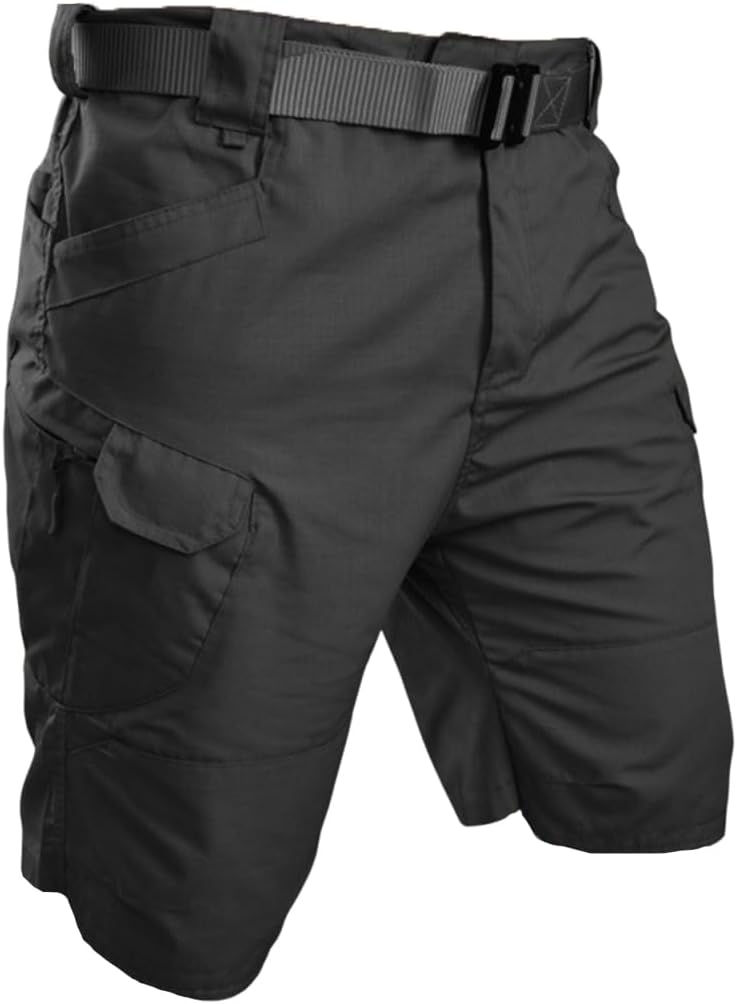 Thumbnail: Short tactique pour homme, short cargo d'extérieur, short de travail léger, s
