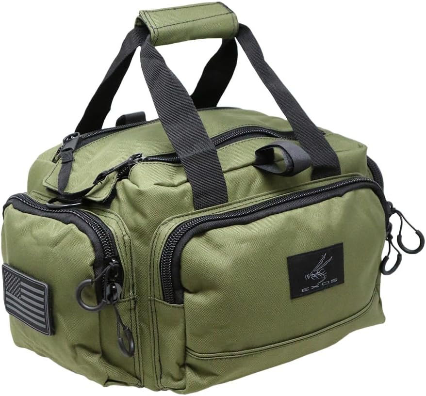 Thumbnail: Sac de tir tactique Exos vert pour kits de survie.