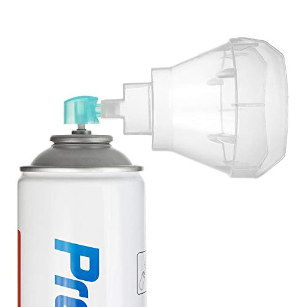 Thumbnail: Détail de l'inhalateur d'oxygène Promedix PR-994 avec masque.