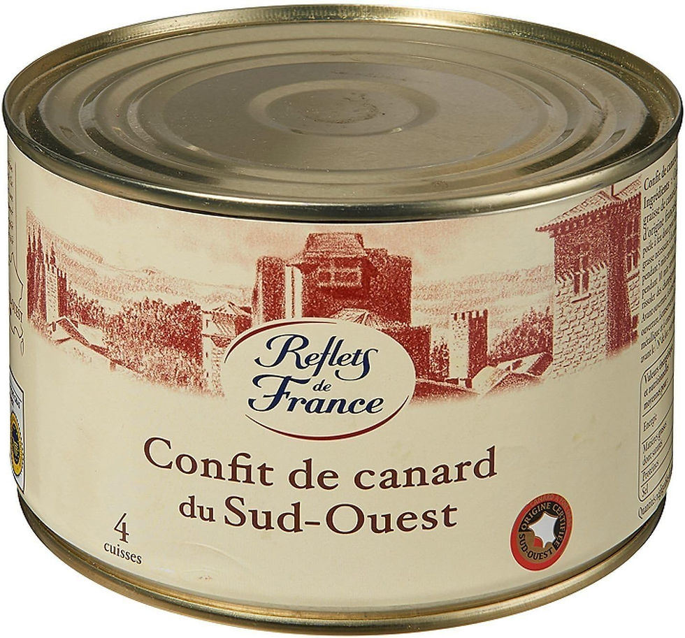 Boîte de Confit de canard du Sud-Ouest Reflets de France
