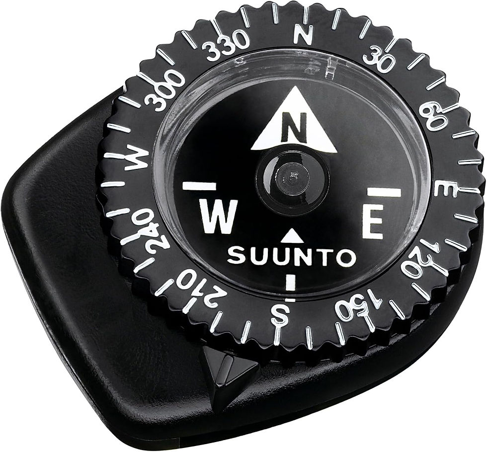 Boussole à liquide Suunto Clipper L/B micro pour poche.