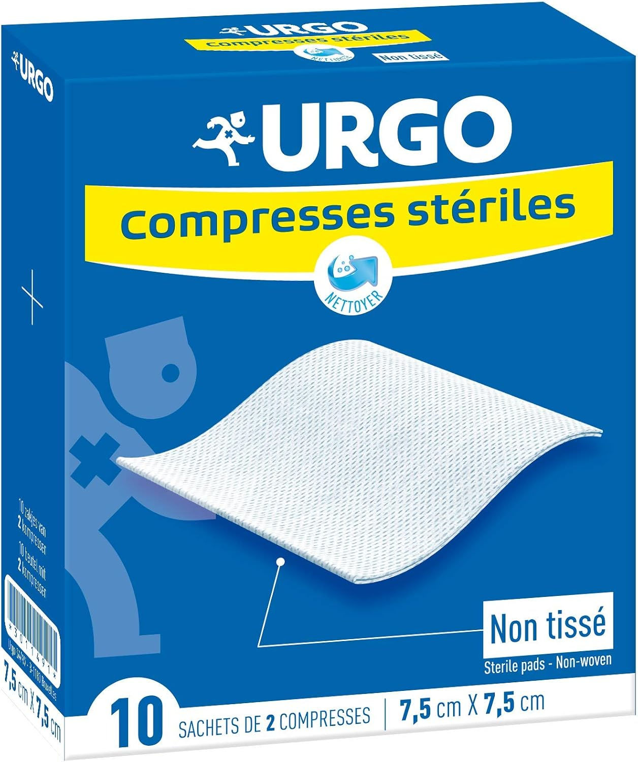 Boîte de compresses stériles Urgo non tissées
