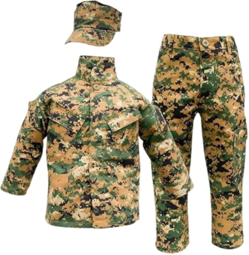 Uniforme Woodland Marine 3 pièces pour enfants