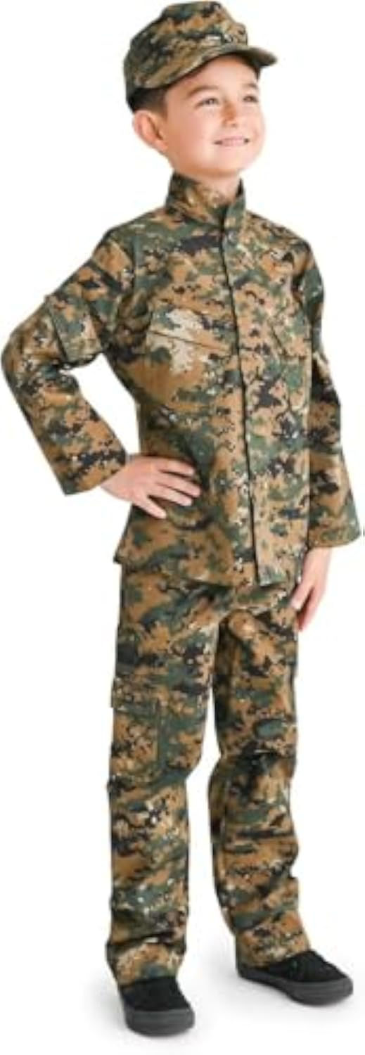 Miniature : Enfant portant l'uniforme Woodland Marine 3 pièces