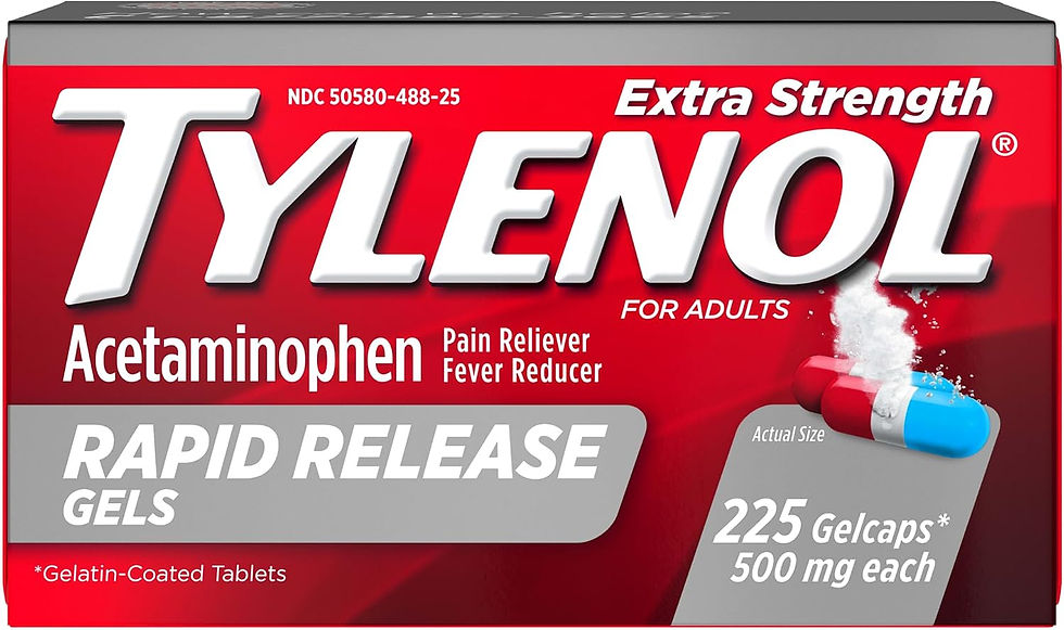 Miniature : Gélules Tylenol Extra Fort à libération rapide, 500 mg d'acétaminophène, 1