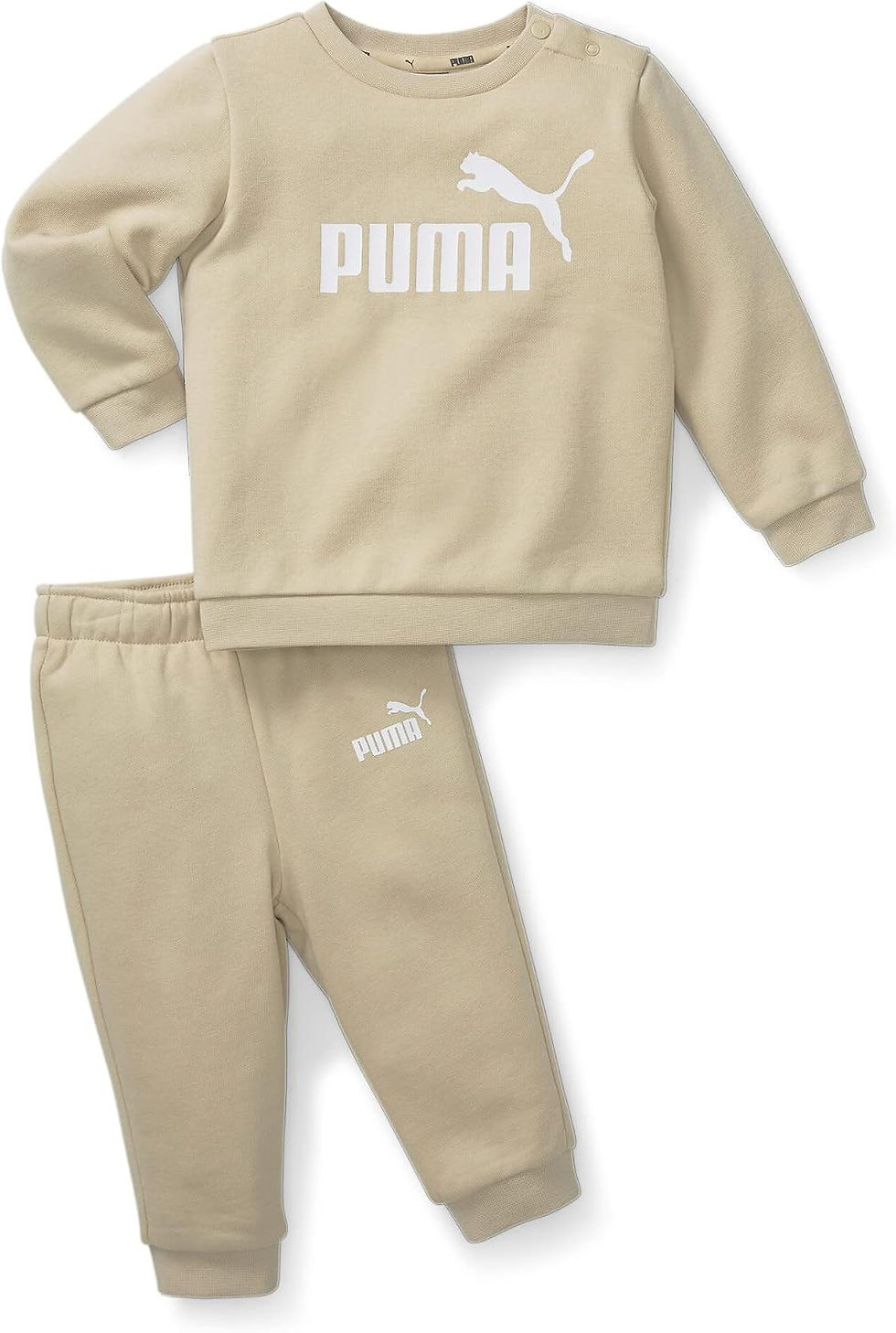Miniature : Survêtement PUMA Minicats Ess+ beige pour enfant.