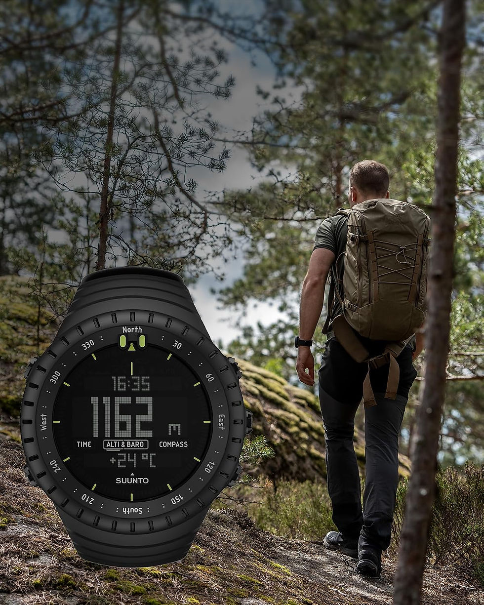Thumbnail: Montre Suunto Core Series pour kits de survie en randonnée.