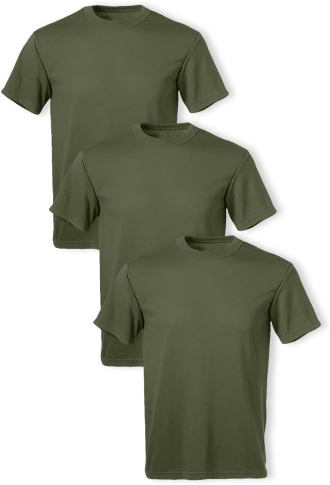 Thumbnail: Lot de 3 t-shirts militaires Soffe olive pour kits de survie