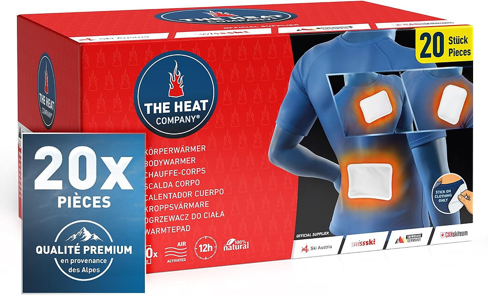 Boîte de chauffe-corps adhésif THE HEAT COMPANY