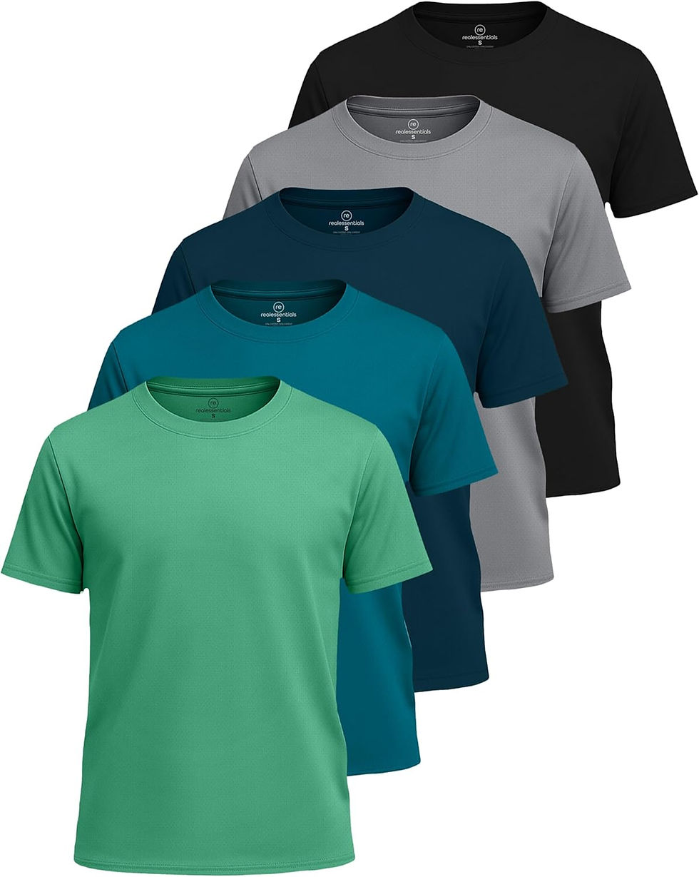 Lot de t-shirts colorés