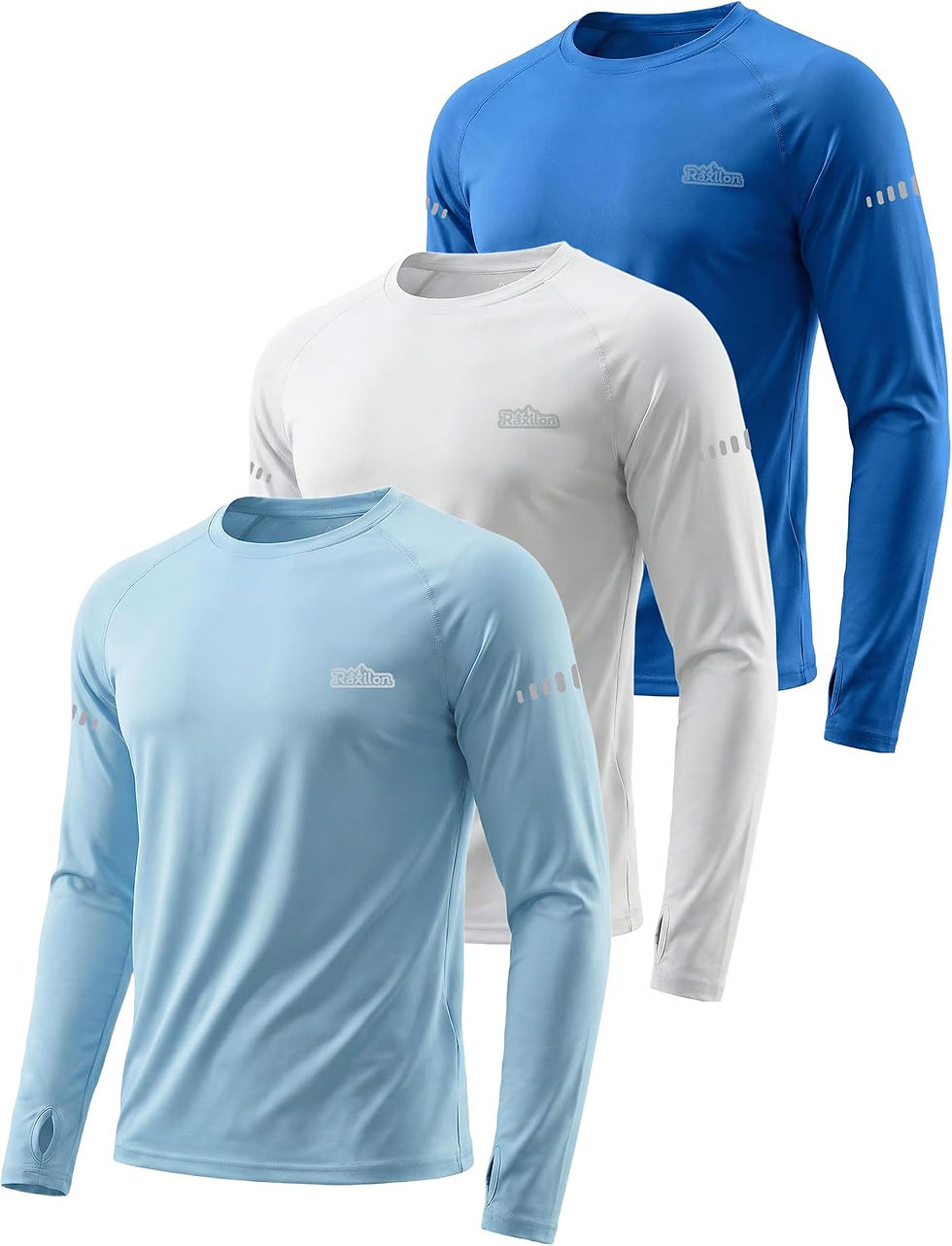 T-shirts de protection solaire UPF 50+ manches longues homme