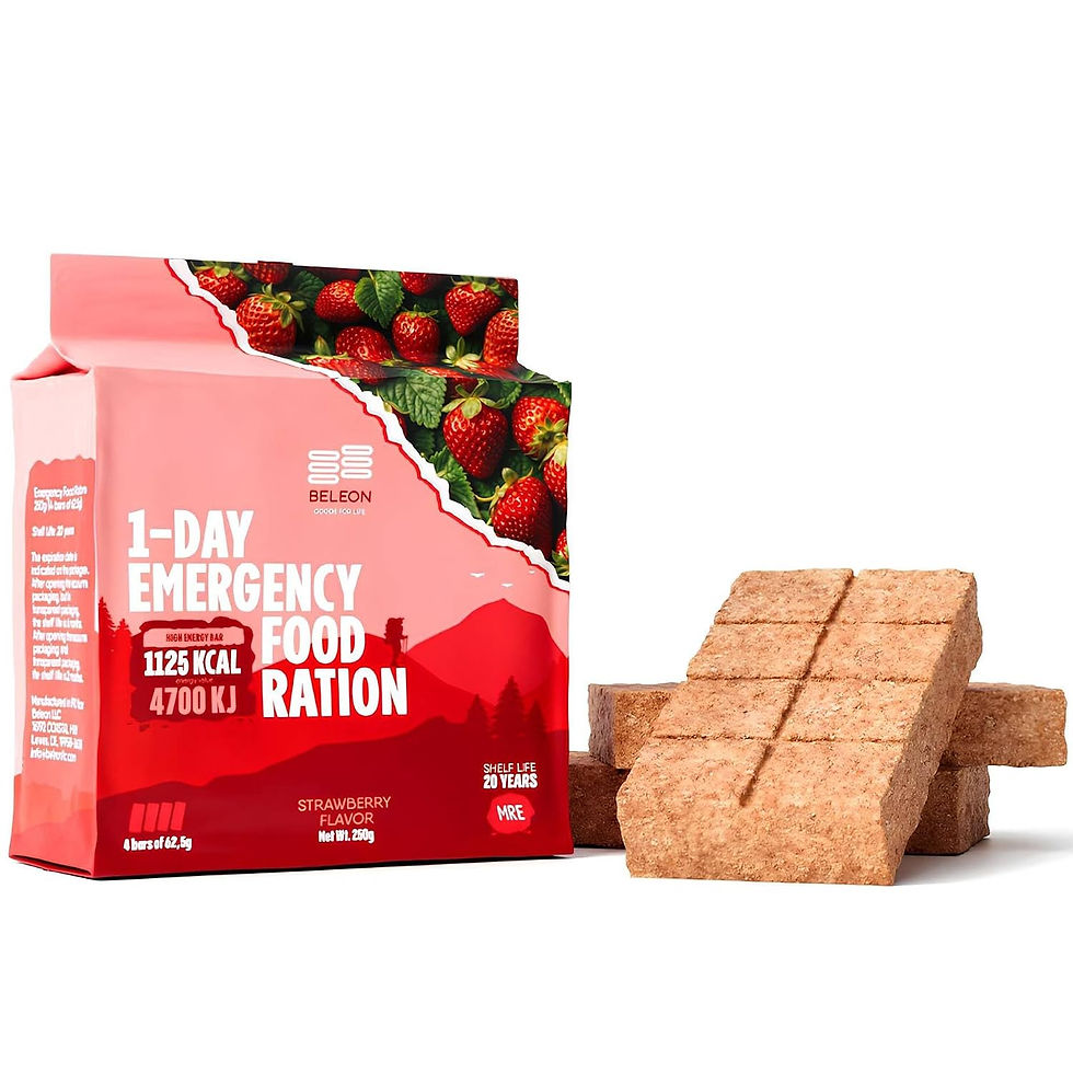 Miniature : Réserve alimentaire d'urgence – Ration de survie au chocolat – Durée de conserva