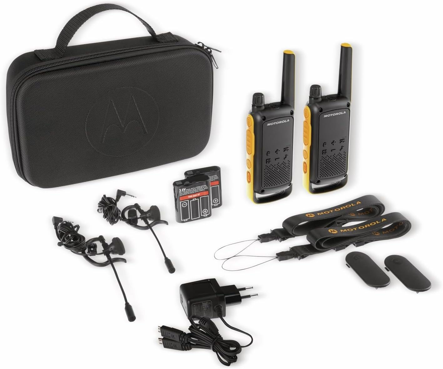 Pack Motorola TLKR T82 Extreme avec housse et accessoires