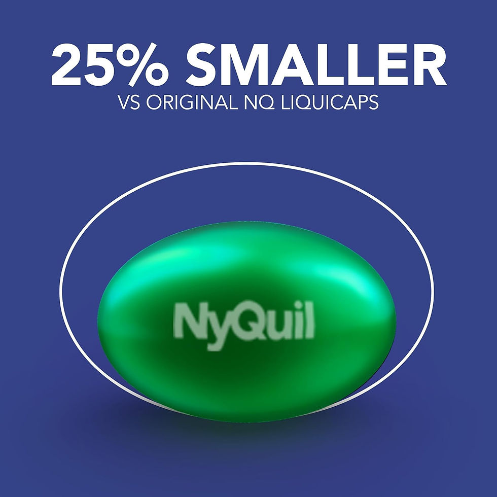 Thumbnail: Coffret Vicks DayQuil et NyQuil, capsules liquides ultra-concentrées, 96 unités