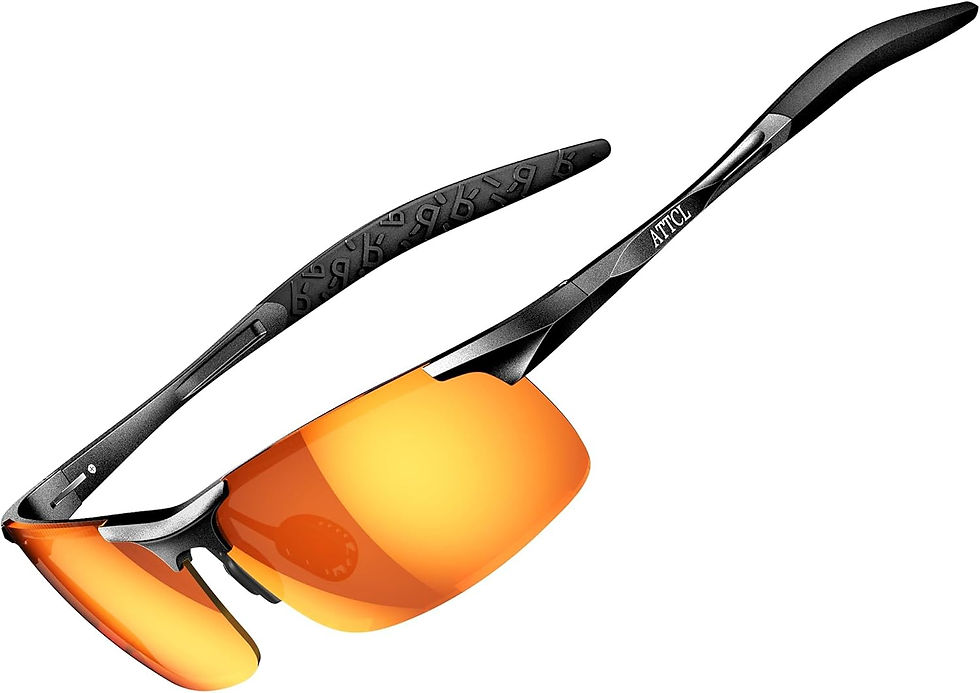 Miniature : Lunettes de soleil de sport ATTCL à verres orange polarisés