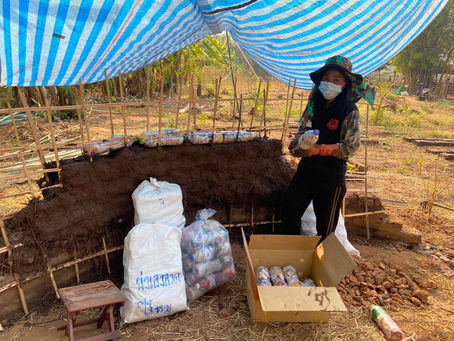 อาสาจัดการขยะด้วย Ecobricks