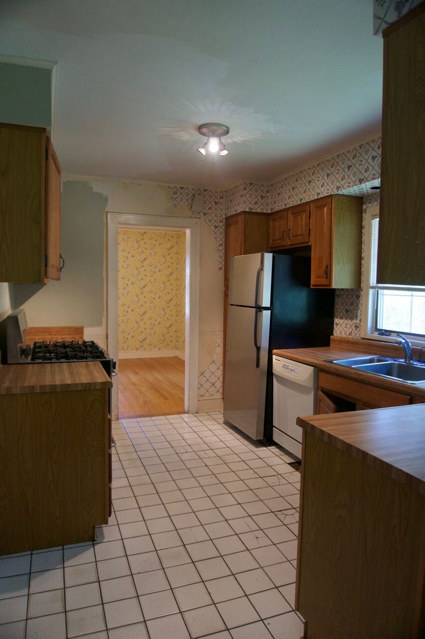kitchen before
