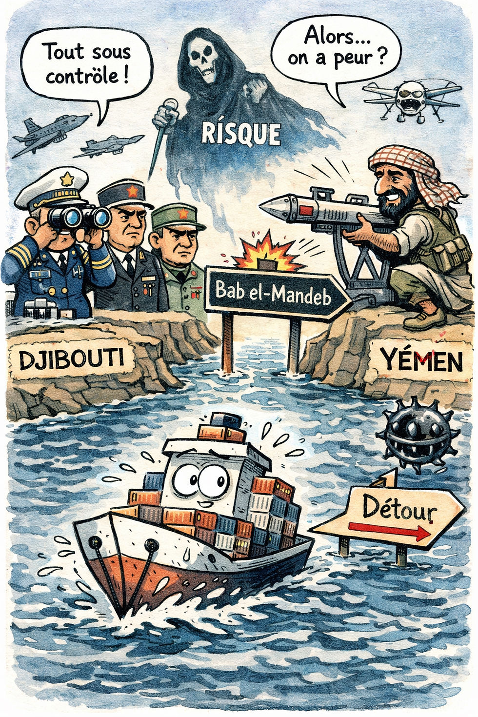 Bab el-Mandeb : le détroit que l’on ne ferme plus