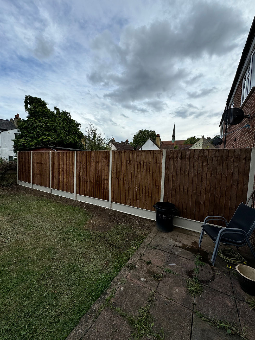 Close Board Fence Installation in Mitcham