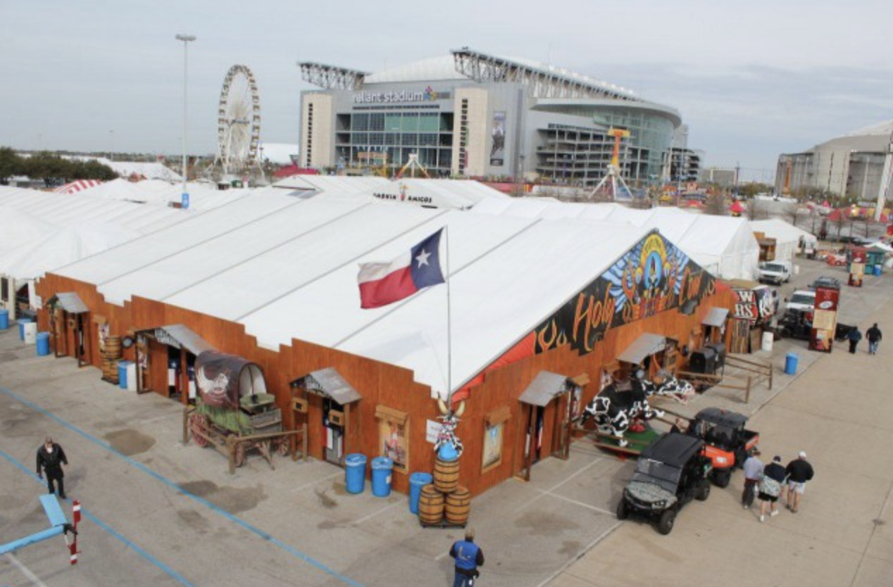 Houston Rodeo Cook Off Tent Map Park Houston Map