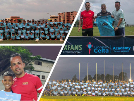 XFANS INTERNACIONAL organized a football draft in Venezuela, in partnership with Real Celta Vigo
