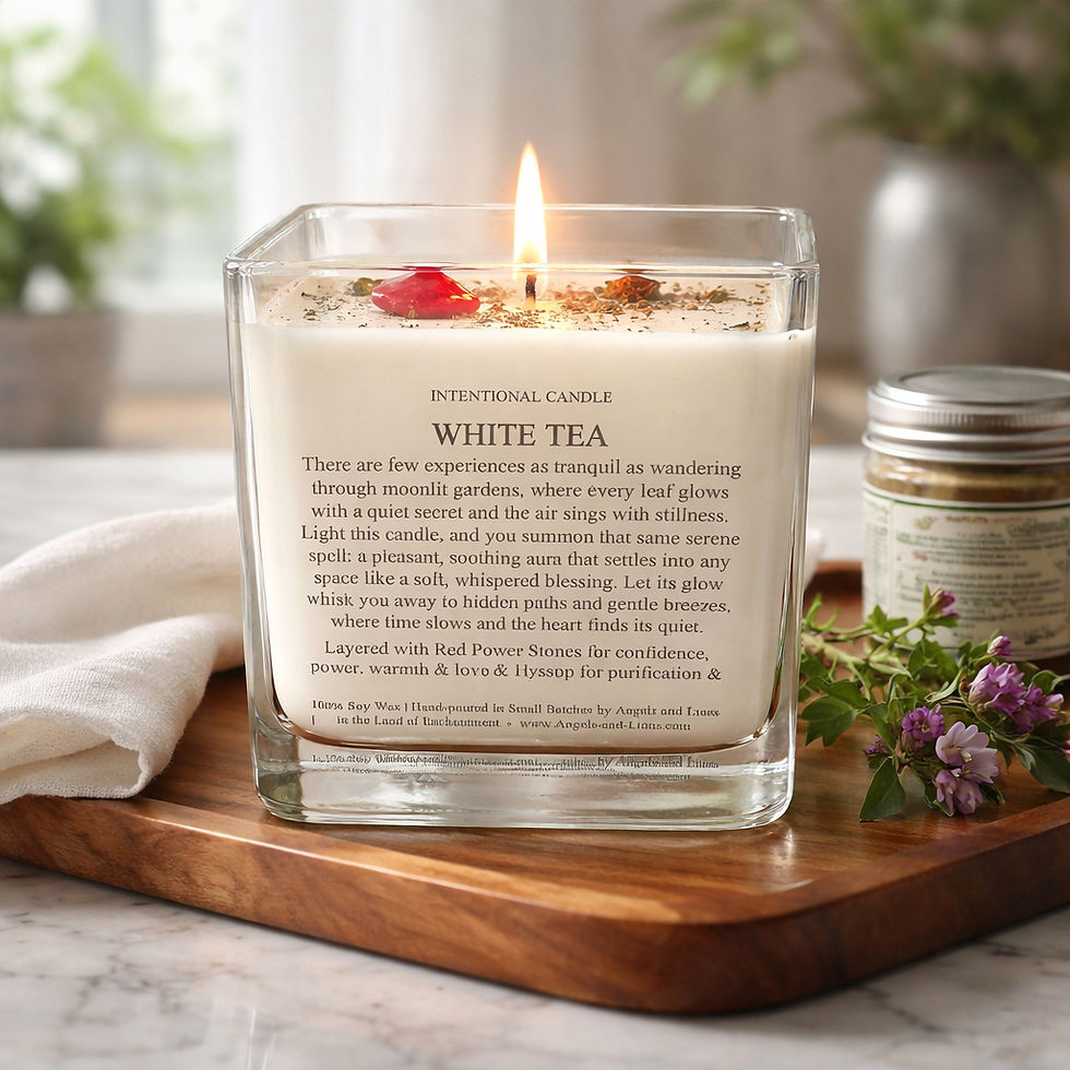 Thumbnail: White Tea Intentional Candle