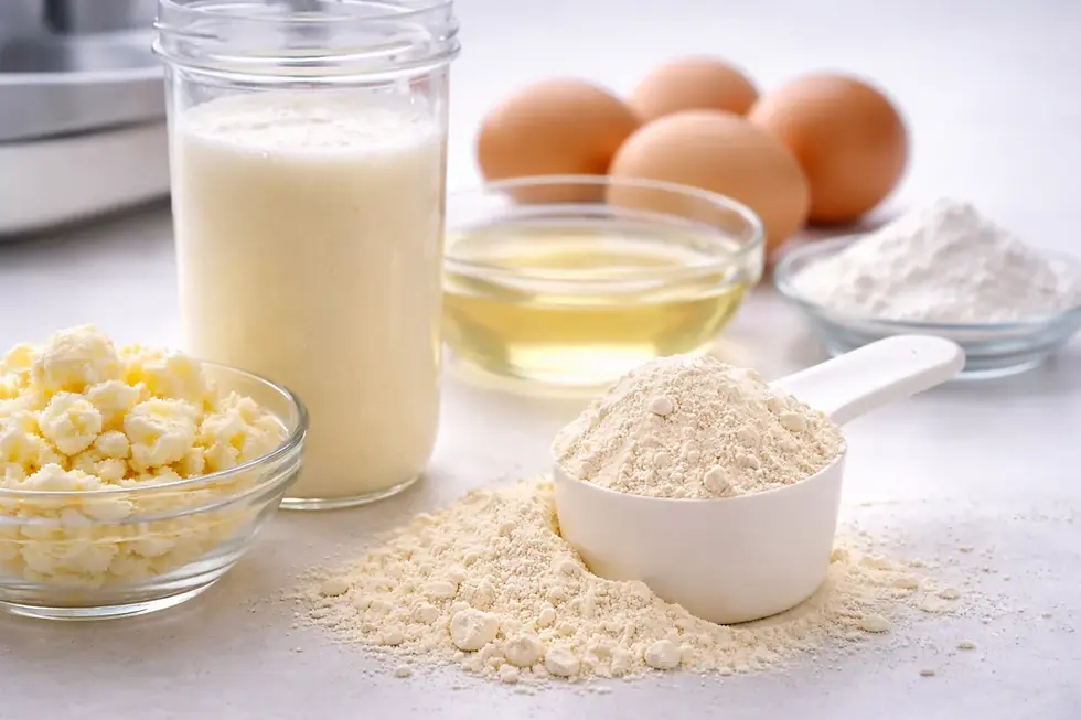 Más allá del whey: batido proteico de clara de huevo