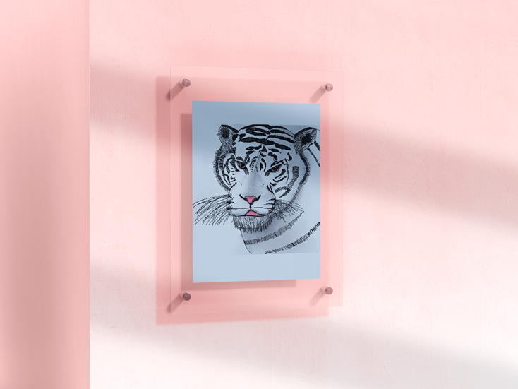 Cuadro Decorativo Tigre