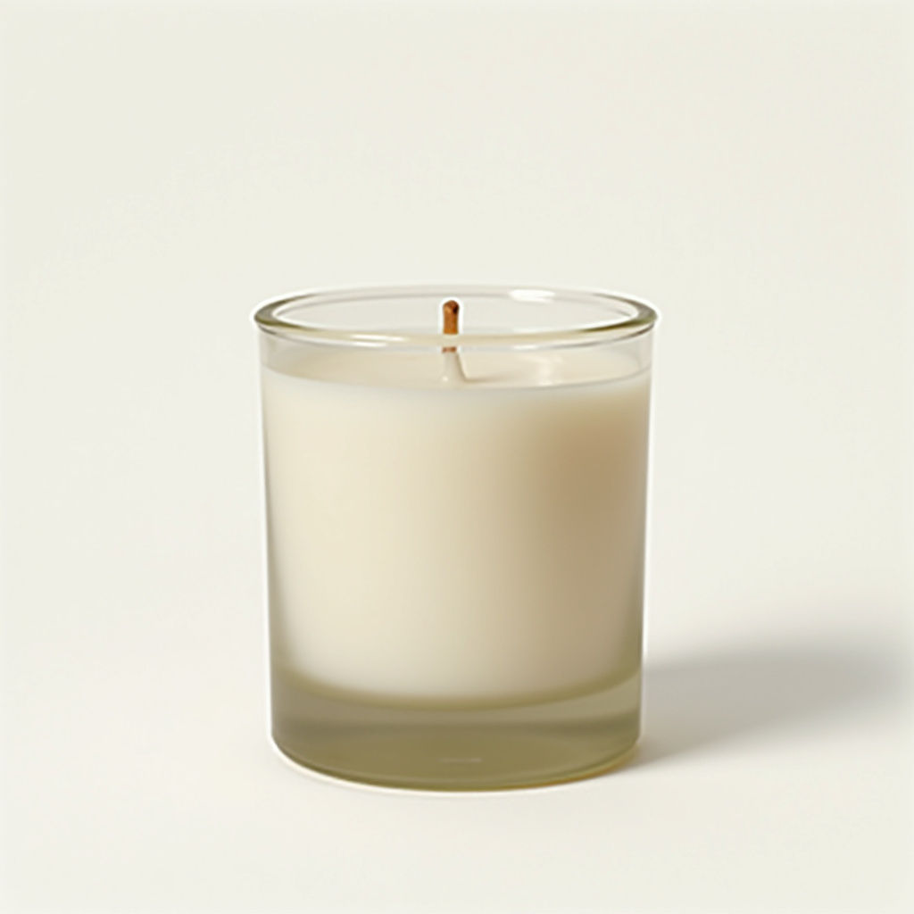 Amber Hearth Candle