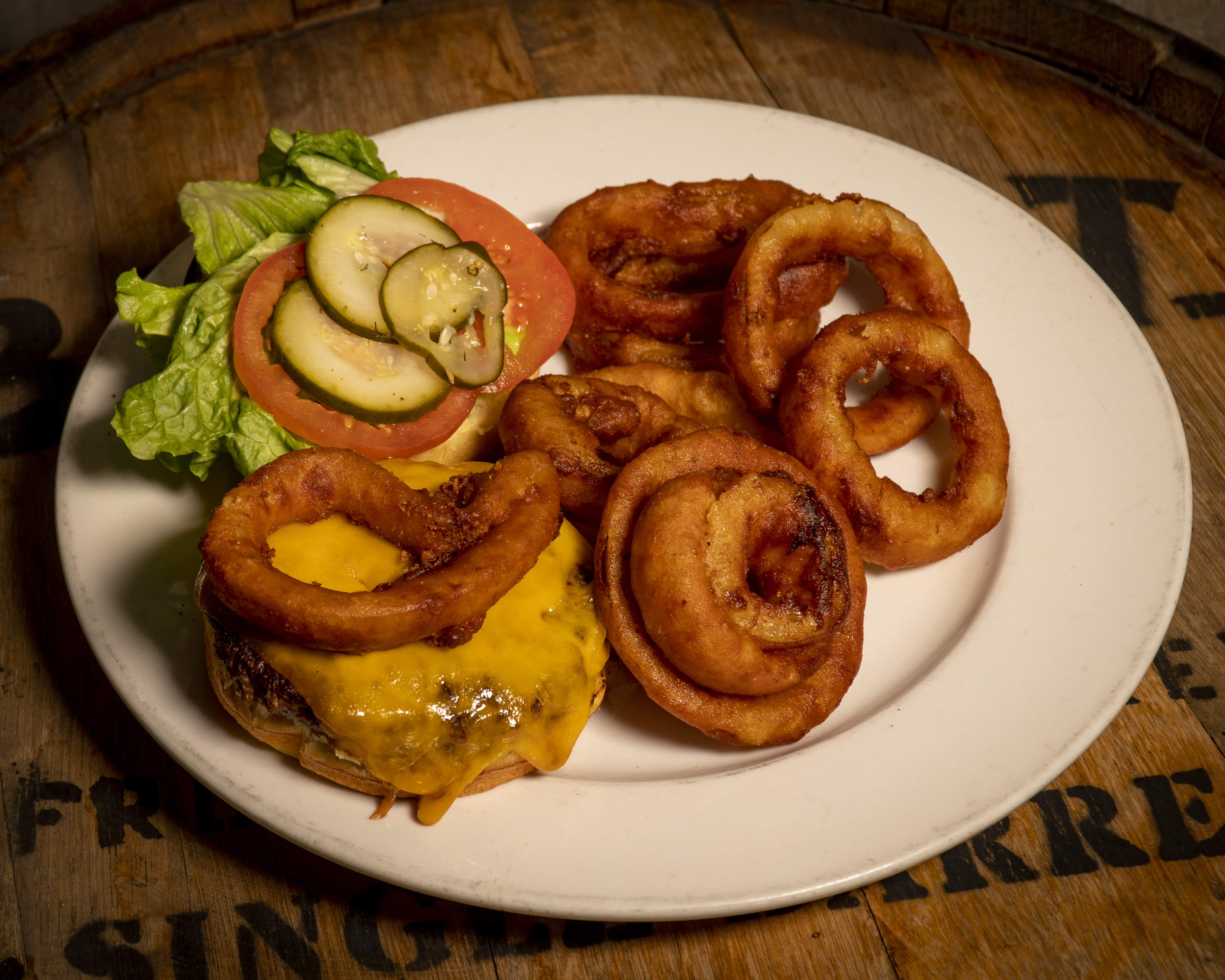 Arranged Food and Objects