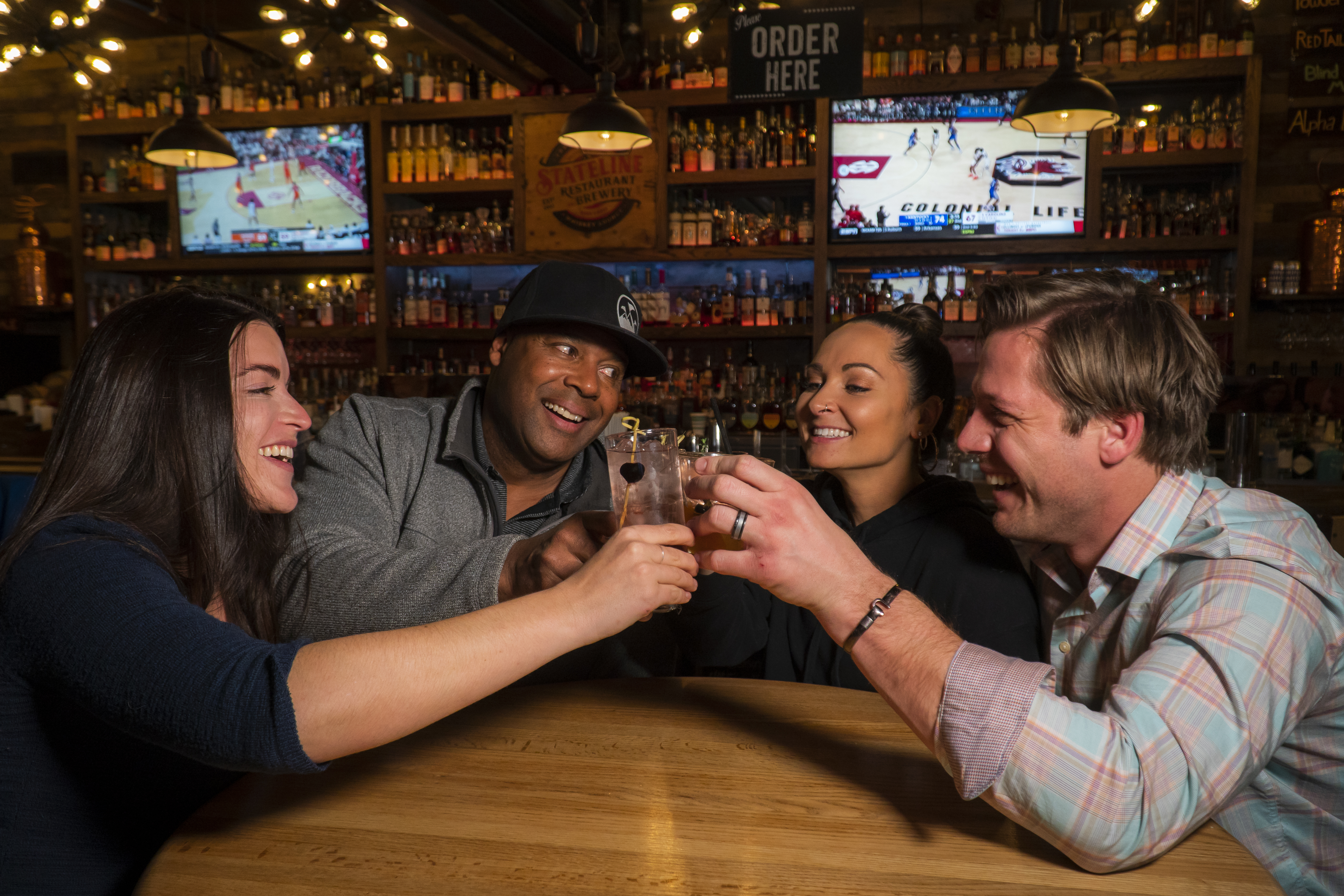 Arranged Food and Objects