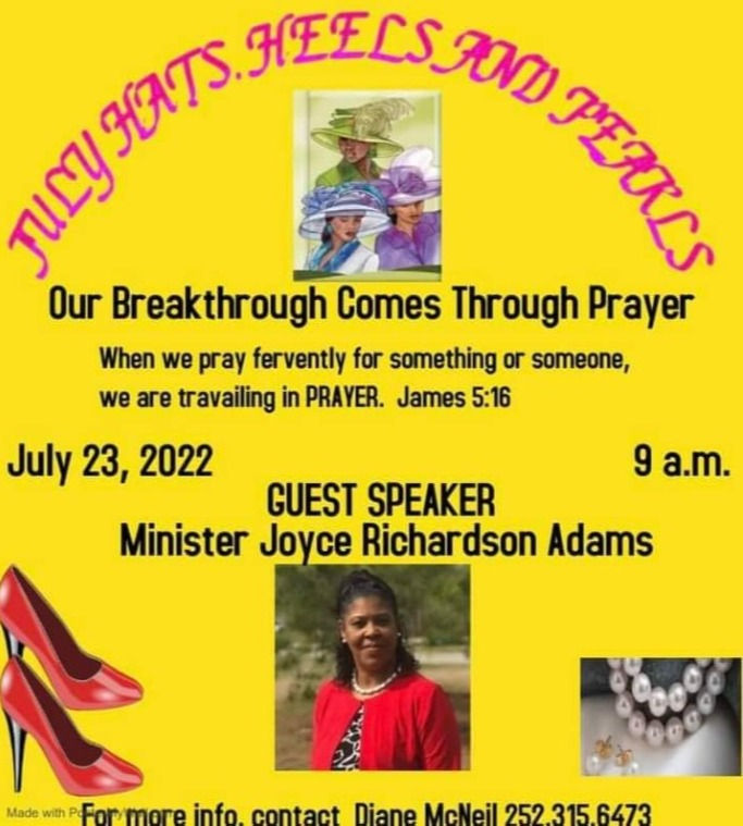 Total Impact Women's Fellowship Prayer Breakfast  (HATS, HEELS, AND PEARLS)