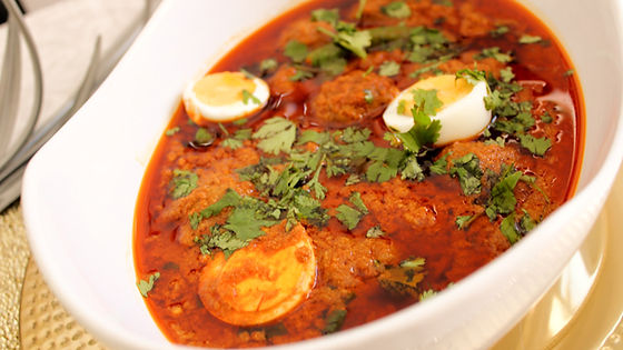 Lamb Kofta (Meat balls) Curry