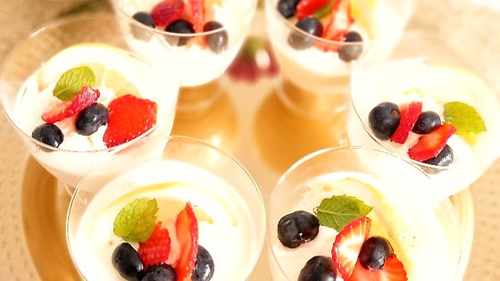 Lemon Mousse Cups
