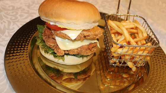 Chicken Crispy Burger (Double-Decker)