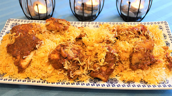 Fish Biryani - Serves 5 to 6 people.