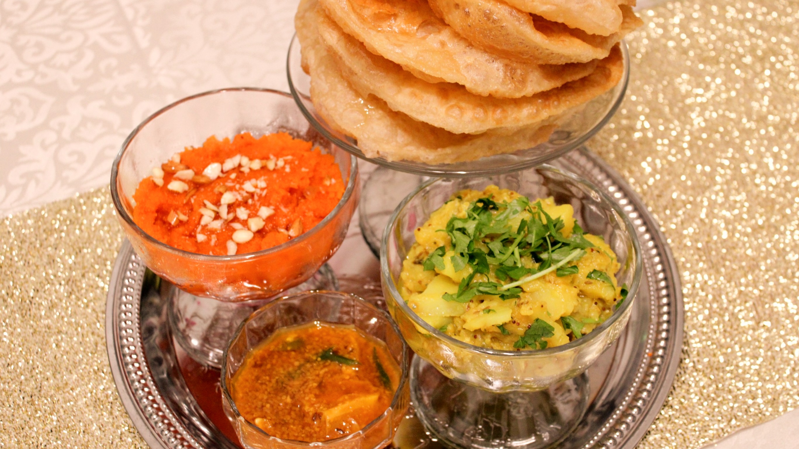 Arranged Food and Objects