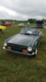 1972 Triumph TR6 show